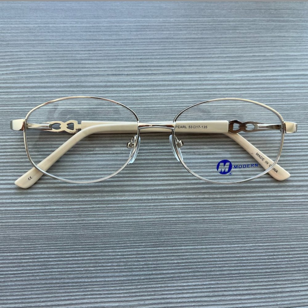 Modern Optical Modern Frame- Maria Gold/Pearl
